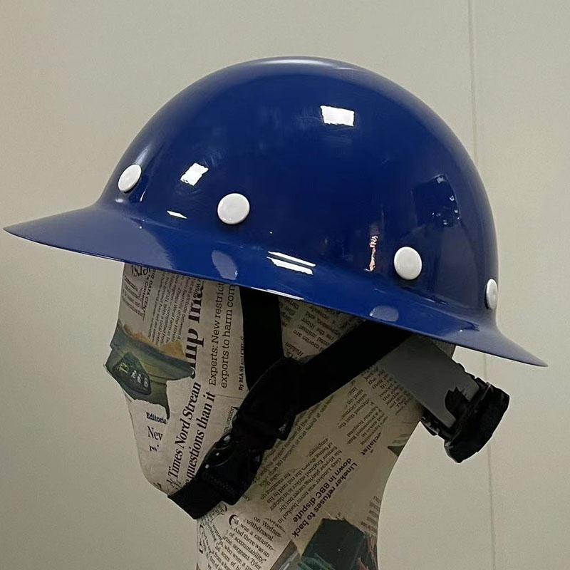 Engros Kina Glassfiber sikkerhetshjelm Konstruksjon Hard Hat